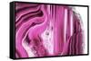 So Pure Collection - Beautiful Pink Agate-Philippe Hugonnard-Framed Stretched Canvas