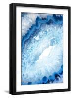 So Pure Collection - Blue Agate Heart-Philippe Hugonnard-Framed Premium Photographic Print