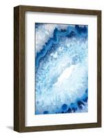 So Pure Collection - Blue Agate Heart-Philippe Hugonnard-Framed Photographic Print