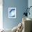 So Pure Collection - Blue Agate Heart-Philippe Hugonnard-Framed Photographic Print displayed on a wall