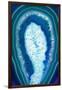 So Pure Collection - Blue Agate Slice-Philippe Hugonnard-Framed Photographic Print