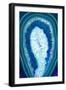 So Pure Collection - Blue Agate Slice-Philippe Hugonnard-Framed Premium Photographic Print