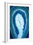 So Pure Collection - Blue Agate Slice-Philippe Hugonnard-Framed Premium Photographic Print