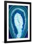 So Pure Collection - Blue Agate Slice-Philippe Hugonnard-Framed Photographic Print