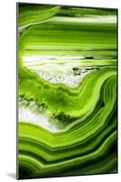 So Pure Collection - Close-up of Green Agate-Philippe Hugonnard-Mounted Photographic Print