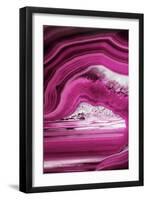 So Pure Collection - Close-up of Pink Agate-Philippe Hugonnard-Framed Premium Photographic Print