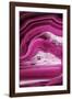 So Pure Collection - Close-up of Pink Agate-Philippe Hugonnard-Framed Photographic Print