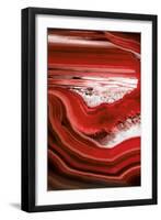 So Pure Collection - Close-up of Red Agate-Philippe Hugonnard-Framed Premium Photographic Print