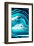 So Pure Collection - Close-up of Turquoise Agate-Philippe Hugonnard-Framed Photographic Print