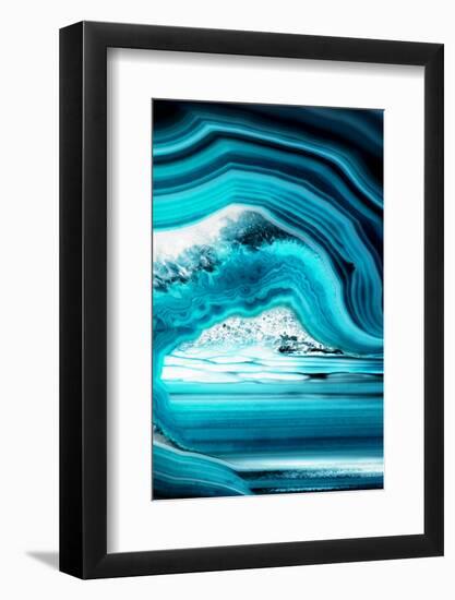 So Pure Collection - Close-up of Turquoise Agate-Philippe Hugonnard-Framed Photographic Print