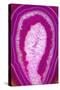 So Pure Collection - Pink Agate Slice-Philippe Hugonnard-Stretched Canvas