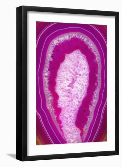 So Pure Collection - Pink Agate Slice-Philippe Hugonnard-Framed Premium Photographic Print