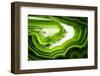 So Pure Collection - Slice of Green Agate-Philippe Hugonnard-Framed Photographic Print