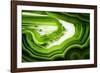 So Pure Collection - Slice of Green Agate-Philippe Hugonnard-Framed Photographic Print