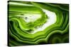 So Pure Collection - Slice of Green Agate-Philippe Hugonnard-Stretched Canvas