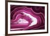 So Pure Collection - Slice of Pink Agate-Philippe Hugonnard-Framed Photographic Print