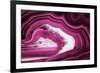 So Pure Collection - Slice of Pink Agate-Philippe Hugonnard-Framed Photographic Print