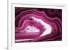 So Pure Collection - Slice of Pink Agate-Philippe Hugonnard-Framed Photographic Print