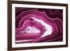 So Pure Collection - Slice of Pink Agate-Philippe Hugonnard-Framed Photographic Print