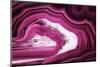 So Pure Collection - Slice of Pink Agate-Philippe Hugonnard-Mounted Photographic Print