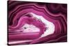 So Pure Collection - Slice of Pink Agate-Philippe Hugonnard-Stretched Canvas