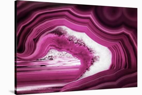 So Pure Collection - Slice of Pink Agate-Philippe Hugonnard-Stretched Canvas