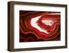 So Pure Collection - Slice of Red Agate-Philippe Hugonnard-Framed Photographic Print