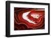 So Pure Collection - Slice of Red Agate-Philippe Hugonnard-Framed Photographic Print