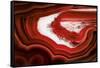 So Pure Collection - Slice of Red Agate-Philippe Hugonnard-Framed Stretched Canvas