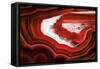 So Pure Collection - Slice of Red Agate-Philippe Hugonnard-Framed Stretched Canvas