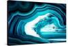 So Pure Collection - Slice of Turquoise Agate-Philippe Hugonnard-Stretched Canvas