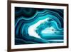 So Pure Collection - Slice of Turquoise Agate-Philippe Hugonnard-Framed Photographic Print