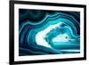 So Pure Collection - Slice of Turquoise Agate-Philippe Hugonnard-Framed Photographic Print