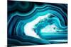 So Pure Collection - Slice of Turquoise Agate-Philippe Hugonnard-Mounted Photographic Print