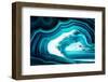 So Pure Collection - Slice of Turquoise Agate-Philippe Hugonnard-Framed Photographic Print