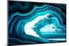 So Pure Collection - Slice of Turquoise Agate-Philippe Hugonnard-Mounted Photographic Print