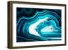 So Pure Collection - Slice of Turquoise Agate-Philippe Hugonnard-Framed Photographic Print