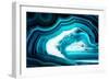 So Pure Collection - Slice of Turquoise Agate-Philippe Hugonnard-Framed Photographic Print