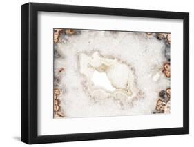 So Pure Collection - White Agate-Philippe Hugonnard-Framed Photographic Print