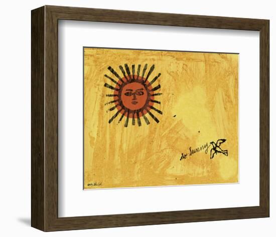 So Sunny, c. 1958-Andy Warhol-Framed Art Print