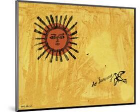 So Sunny, c. 1958-Andy Warhol-Mounted Giclee Print