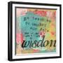 So Teach Us-Cherie Burbach-Framed Art Print