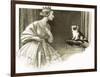 So That's Why, Looty Was a Pekingese-John Millar Watt-Framed Giclee Print