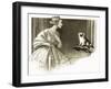 So That's Why, Looty Was a Pekingese-John Millar Watt-Framed Giclee Print