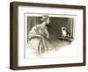 So That's Why, Looty Was a Pekingese-John Millar Watt-Framed Premium Giclee Print