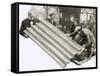 So That's Why, We Have Corrugated Iron-John Millar Watt-Framed Stretched Canvas