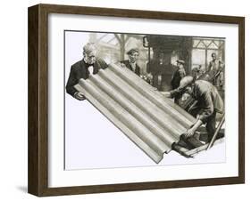 So That's Why, We Have Corrugated Iron-John Millar Watt-Framed Giclee Print