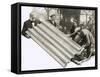 So That's Why, We Have Corrugated Iron-John Millar Watt-Framed Stretched Canvas