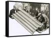 So That's Why, We Have Corrugated Iron-John Millar Watt-Framed Stretched Canvas