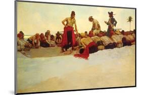 So The Treasure Was Divided-Howard Pyle-Mounted Premium Giclee Print